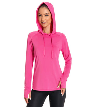 Women’s UPF 50+ LS Hoodie Shirt - Bassdash
