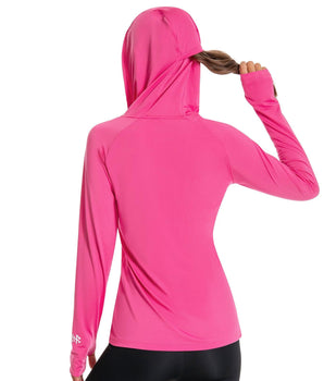Women’s UPF 50+ LS Hoodie Shirt - Bassdash