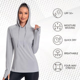 Women’s UPF 50+ LS Hoodie Shirt - Bassdash