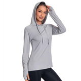 Women’s UPF 50+ LS Hoodie Shirt - Bassdash