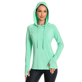 Women’s UPF 50+ LS Hoodie Shirt - Bassdash