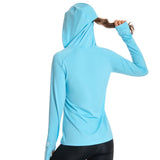 Women’s UPF 50+ LS Hoodie Shirt - Bassdash