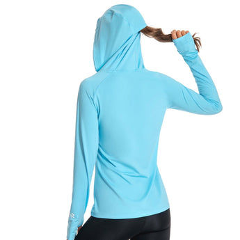 Women’s UPF 50+ LS Hoodie Shirt - Bassdash