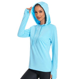 Women’s UPF 50+ LS Hoodie Shirt - Bassdash
