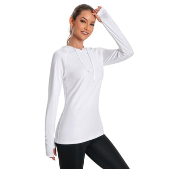 Women’s UPF 50+ LS Hoodie Shirt - Bassdash