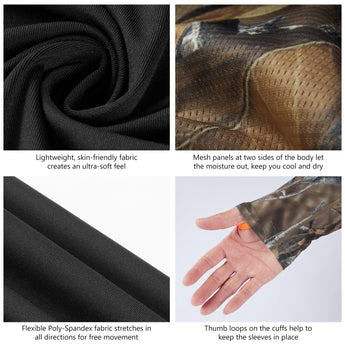 Men's UPF 50+ Camo Shirt - Bassdash