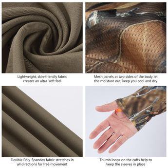 Men's UPF 50+ Camo Shirt - Bassdash