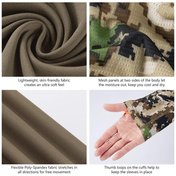 Men's UPF 50+ Camo Shirt - Bassdash