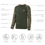Men's UPF 50+ Camo Shirt - Bassdash