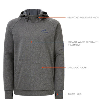 BASSDASH Men‘s Fleece Hoodies FS32M - Bassdash