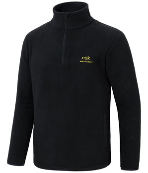 1/4 Zip Polar Fleece Pullover - Bassdash