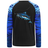 Men’s Fish Graphic Long Sleeve T-Shirts - Bassdash