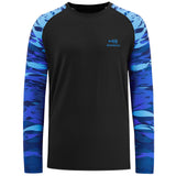 Men’s Fish Graphic Long Sleeve T-Shirts - Bassdash