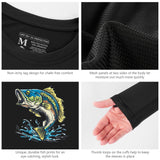 Men’s Fish Graphic Long Sleeve T-Shirts - Bassdash