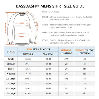 Men’s Fish Graphic Long Sleeve T-Shirts - Bassdash