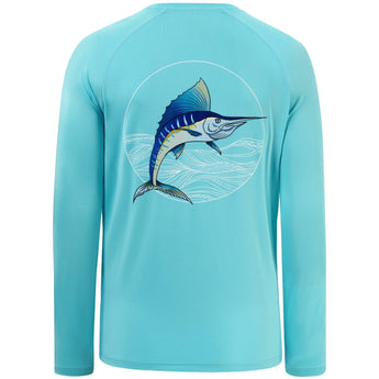 Men’s Fish Graphic Long Sleeve T-Shirts - Bassdash