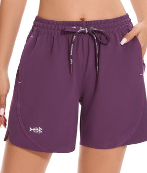 Women's 5” UPF 50 + Water Resistant Fishing Shorts FP05W