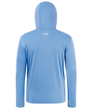 M’s UPF 50+ Long Sleeve Fishing Hoodie Shirts with Pocket FS34M