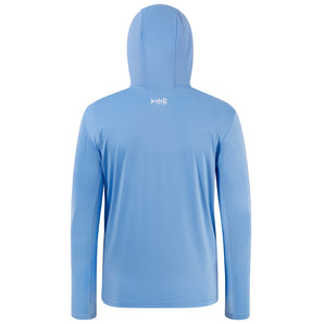 M’s UPF 50+ Long Sleeve Fishing Hoodie Shirts with Pocket FS34M