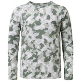 camo fishing shirt Ash Green Camo