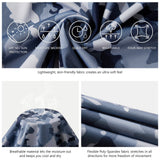 camo fishing shirt long sleeve Blue Camo