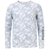 mens fishing shirts long sleeve Grey BG1091