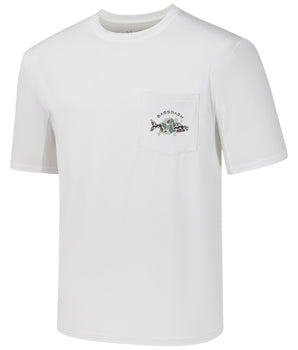 M’s UPF50+ Graphic Short Sleeve Pocket Shirts FS46M