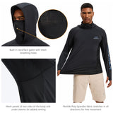 black long sleeve graphic tee BG1098