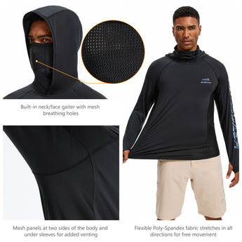 black long sleeve graphic tee BG1098