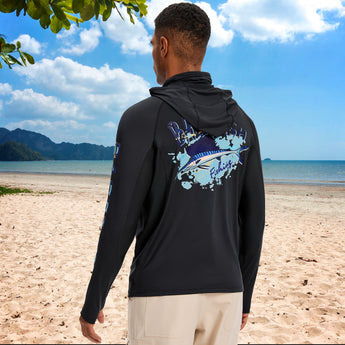 black long sleeve graphic tee BG1098