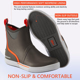 Men's 6 inch Waterproof Deck Boots - Bassdash