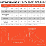 Men's 4.5inch Waterproof Deck Boots - Bassdash
