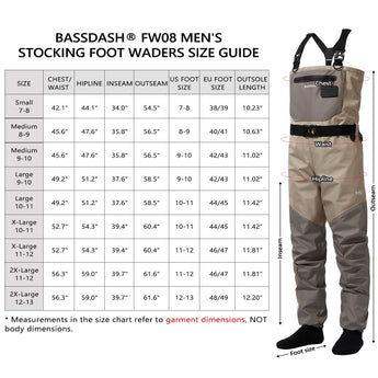 Men’s Breathable Chest Waders FW08 - Bassdash