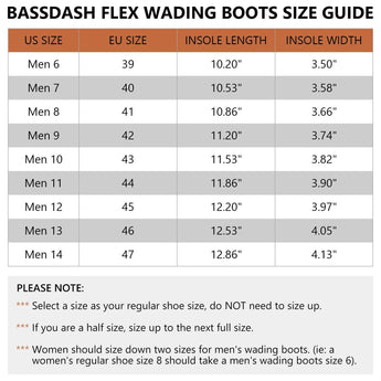 Men’s Flex Wading Boots with Rubber Sole - Bassdash
