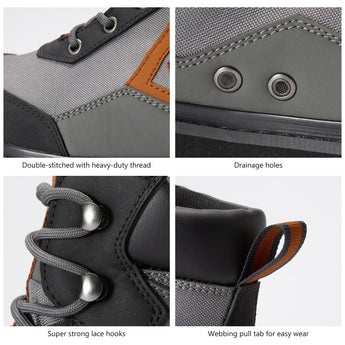 Men’s Flex Wading Boots with Rubber Sole - Bassdash