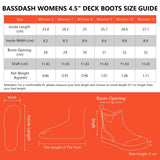 Women’s 4.5” Waterproof Deck Boots - Bassdash