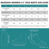 Women’s 4.5” Waterproof Deck Boots - Bassdash