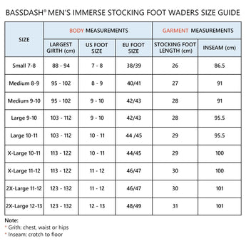 IMMERSE Men’s Tan/Dun Chest Breathable Waders Stocking Foot - Bassdash