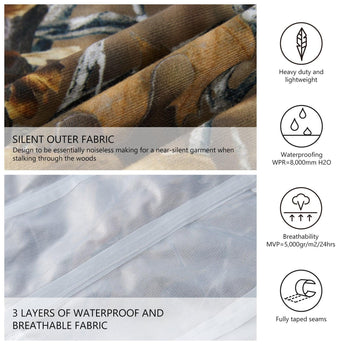 WALKER Breathable Waterproof Hunting Pants for men - Bassdash