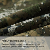 Silent jacket for hunting