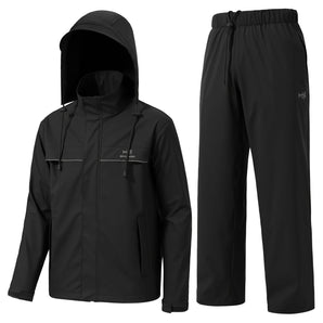 Men’s Waterproof Breathable Rain Suit FW12