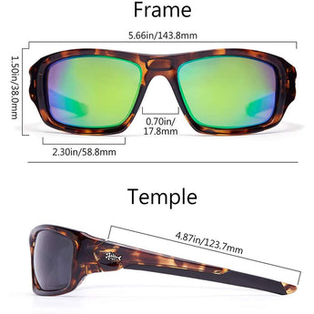 Polarized UV Protection Sport Sunglasses V01 - Bassdash