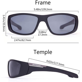Polarized UV Protection Sport Sunglasses V02  - Bassdash