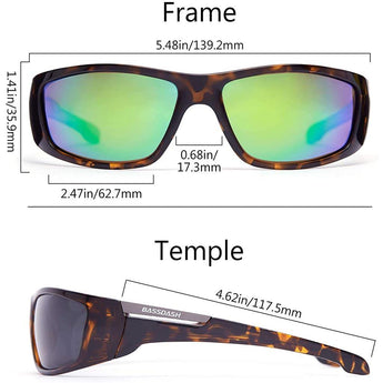 Polarized UV Protection Sport Sunglasses V02  - Bassdash