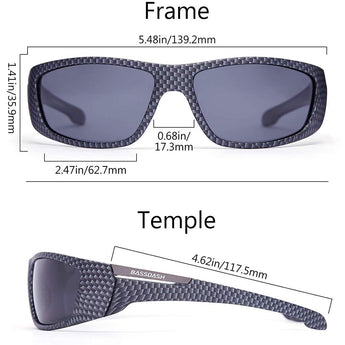 Polarized UV Protection Sport Sunglasses V02  - Bassdash