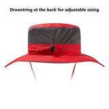 Unisex UPF 50+ Wide Brim Bucket Hat with Detachable Neck Flap FH02 - Bassdash