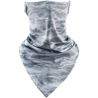 UPF 50+ UV Protection Earloop Neck Gaiter Windproof Bandanas - Bassdash