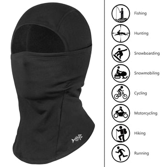 Winter Balaclava Fleece Ninja Hood Neck Warmer - Bassdash