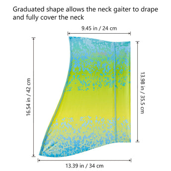UPF 50+ Neck Gaiter with Breathable Holes - Bassdash