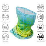 UPF 50+ Neck Gaiter with Breathable Holes - Bassdash